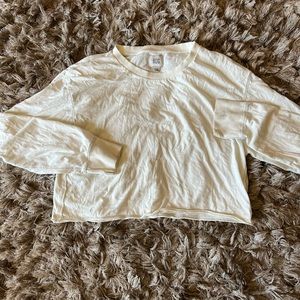 BDG long sleeve loose crop top